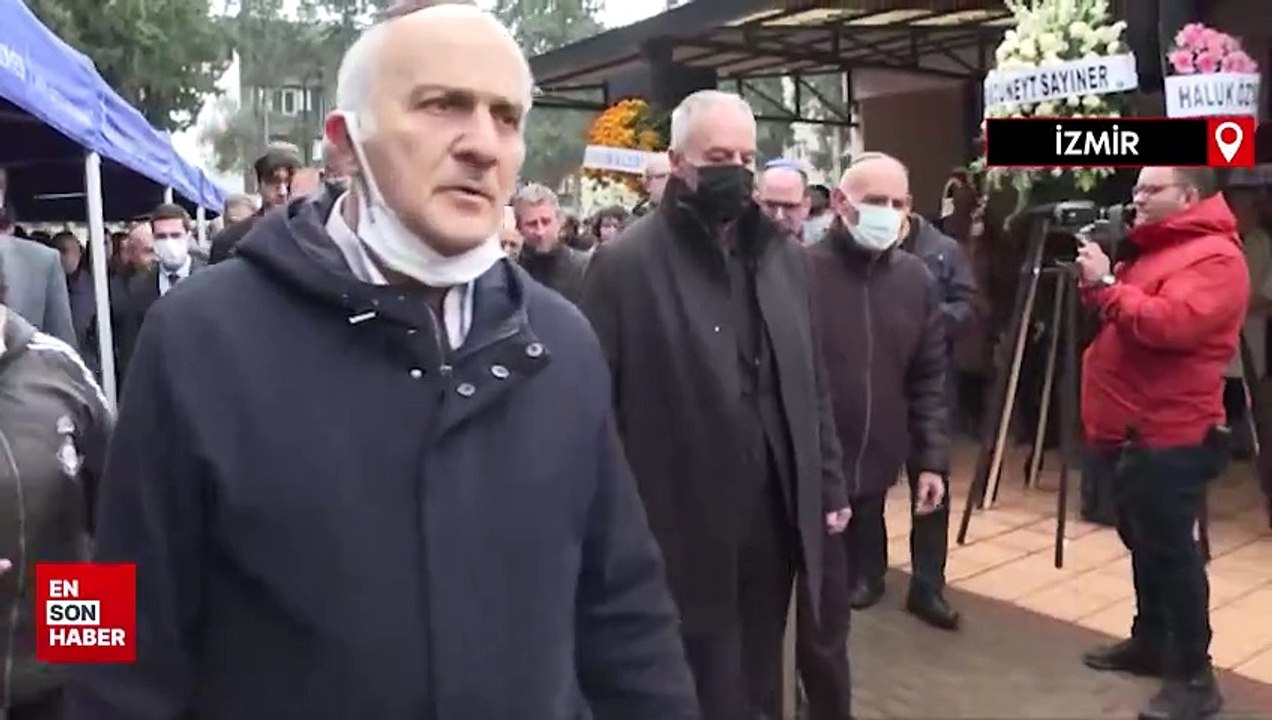 Hanri Benazus son yolculuğuna uğurlandı! Tunç Soyer cenazeye katıldı