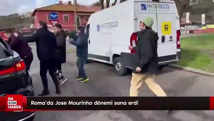 Roma'da Jose Mourinho dönemi sona erdi