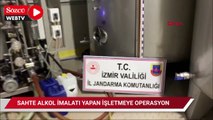 İzmir'de sahte içki operasyonu: 1 gözaltı