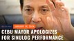 Cebu City Mayor Mike Rama apologizes for controversial Sinulog performance