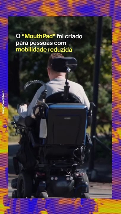 Este mouse é controlado pela língua