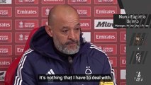 Everyone at Forest 'concerned' about Premier League charges - Nuno
