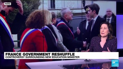 France's new education minister under fire over swipe at schools
