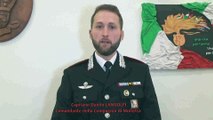Arresti a Molfetta per l'auto devastata a Capodanno, dichiarazione dei Carabinieri
