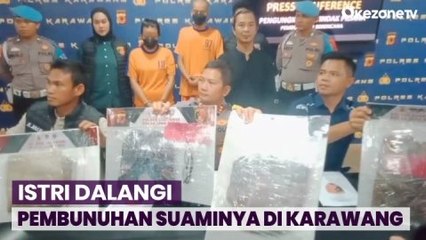 Terungkap, Pembunuhan Karyawan Pabrik di Karawang Didalangi Istrinya Sendiri