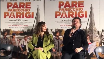 "Pare parecchio Parigi", Leonardo Pieraccioni presenta il suo film: "Dedicato a tutti i sognatori"