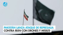 Pakistán lanza ataque de represalia contra Irán con drones y misiles