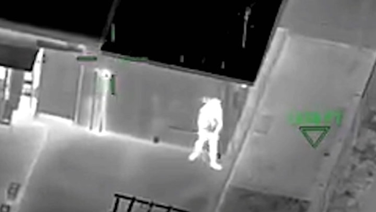 Wanted man hiding on back porch of home captured by police