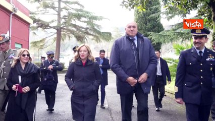 Meloni e Crosetto visitano museo Aeronautica militare di Vigna di Valle