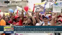 Venezolanos apoyaron el mensaje anual a la nación del presidente Maduro