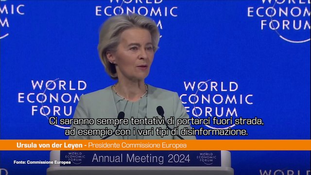 Von der Leyen L'Ucraina può vincere, ma ha bisogno di sostegno