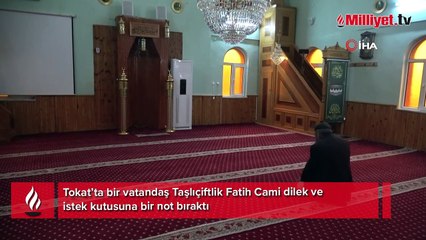 Caminin elektriği ile telefonunu şarj etti, bıraktığı para ve not ile yürekleri ısıttı