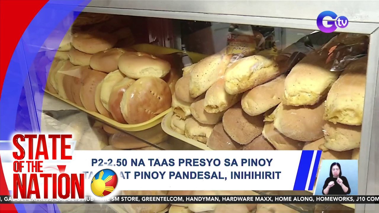 P2-2.50 na taas presyo sa Pinoy Tasty at Pinoy Pandesal, inihihirit | SONA