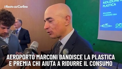 Aeroporto Marconi bandisce la plastica e premia chi aiuta a ridurre il consumo