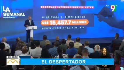 Abinader: RD es la 7ma. Economía de la región | El Despertador