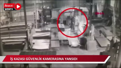 Download Video: Büyükçekmece'de 14 yaşındaki çocuğun hayatını kaybettiği iş kazası güvenlik kamerasına yansıdı