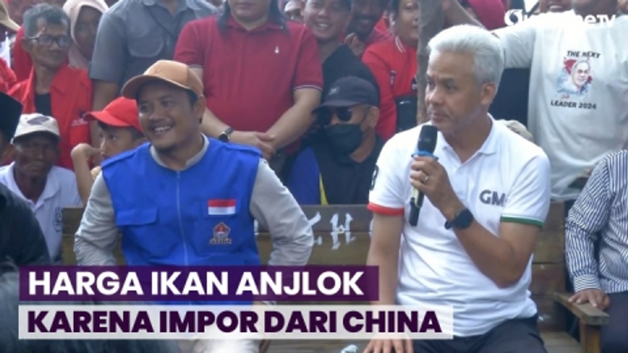Berdialog dengan Nelayan Pekalongan, Ganjar Dicurhati Harga Ikan Anjlok karena Impor dari China