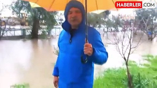 İzmir'de dere yatağı doldurulunca site göle döndü