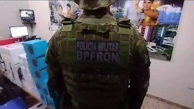 Em operações distintas, BPFron apreende grande quantidade de mercadorias contrabandeadas