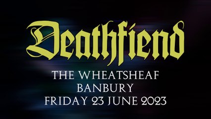 DEATHFIEND - The Wheatsheaf - Banbury [GoPro]