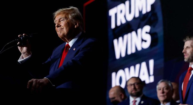 Trump gana los caucus republicanos de Iowa, la primera cita de las elecciones primarias