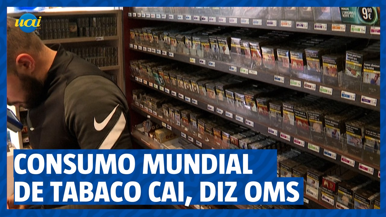 O consumo de tabaco diminuiu globalmente