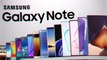All Samsung Galaxy Note Series Smartphones in 9 minutes
