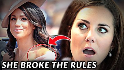 Royal Rules That Meghan Markle Has Broken