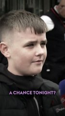 Called it!   This young Newcastle fan got his PSG prediction spot on!