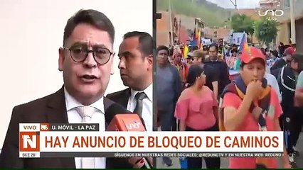 Viceministro sobre bloqueos