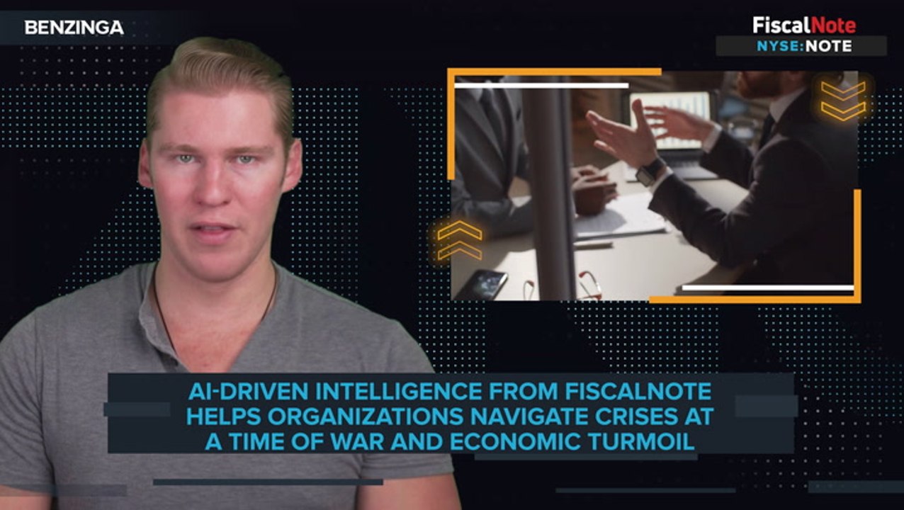 FiscalNote (NYSE: $NOTE) AI-Driven Intelligence Helps Organizations Navigate Crises