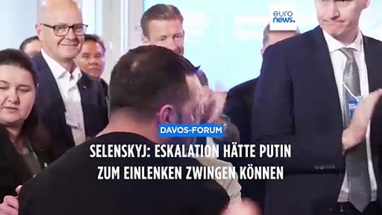 'Putin ist ein Raubtier, dem eingefrorene Produkte nicht reichen,' so Selenskyj