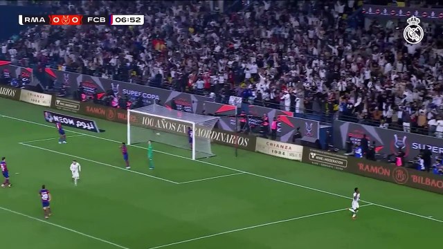 Highlights Real Madrid 4-1 FC Barcelona Super Cup #spanish