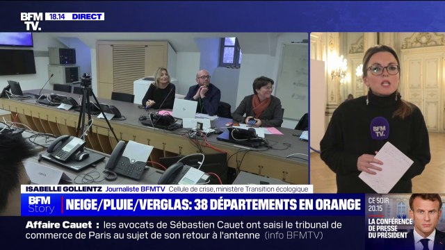 Neige et froid: une réunion à la cellule de crise interministérielle ce mardi soir