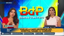 Callao: se cae ascensor de hospital Daniel Alcides Carrión con gente en su interior por segunda vez