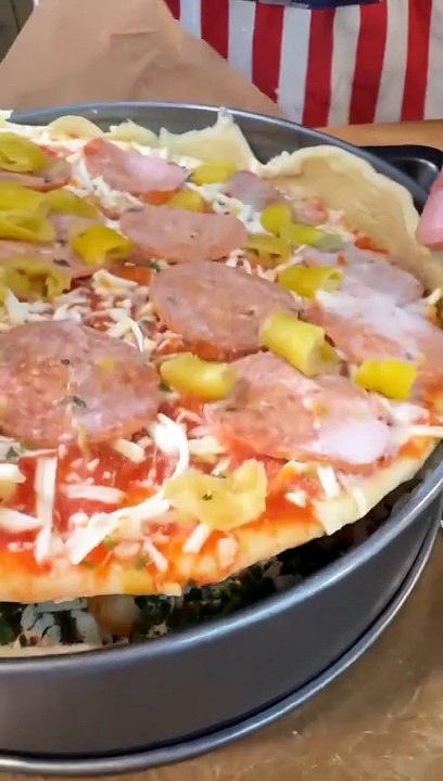 La tarta de pizza más bestia que has visto jamás y que se ha convertido en viral