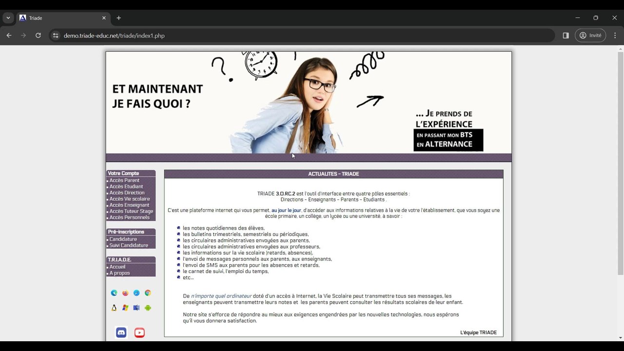 Démonstration de TRIADE-COPILOT pour le professeur ou comment l'IA peut aider l'éducation !