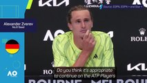 Zverev clashes with journalist over ATP players council position