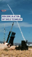 Iron Dome in action: sky shield technology