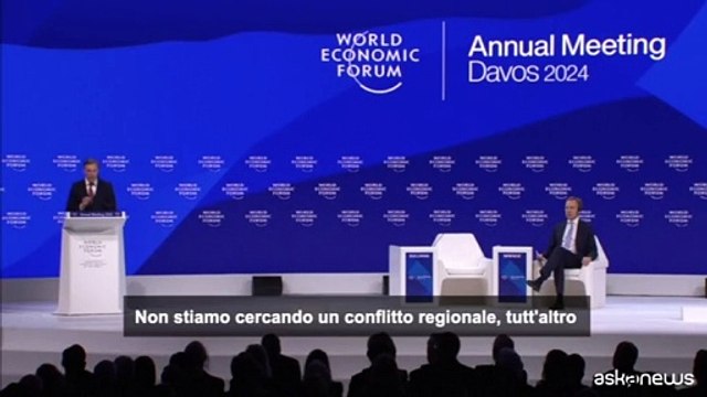 Davos, Sullivan sugli Houthi: gli Usa puntano alla de-escalation