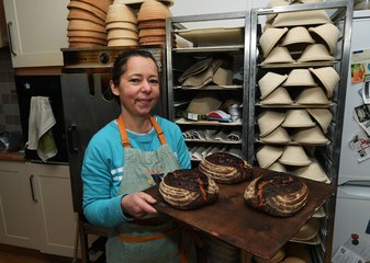 Alexandra Vaughan is an award-winning baker who has transformed the ground floor of her home into a bakery