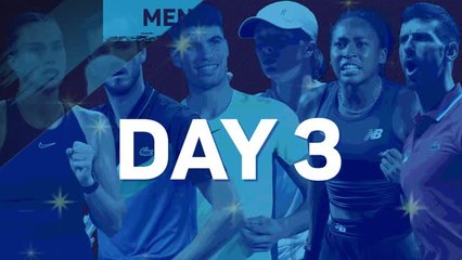 Australian Open Day 3 Recap - Alacaraz and Swiatek shine
