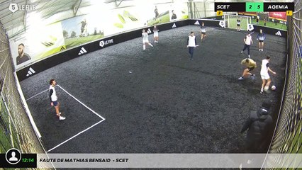 Faute de Mathias Bensaid  - SCET