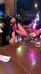 Beer House Birthday Surprise Startles Birthday Girl