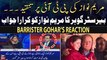 Barrister Gohar’s reaction on Maryam Nawaz's statement regarding PTI's electrol symbol