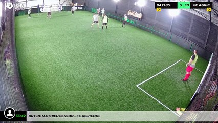 But de Mathieu BESSON - FC AGRICOOL