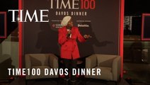 WEF24 TIME100 Davos Dinner: Emi Mahmoud Toast