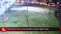 İstanbul Çatalca’da uzman çavuş kendisine saldıran şahsı vurdu