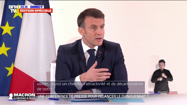 Emmanuel Macron: Au moment où je vous parle, nous sommes mieux armés qu'il y a six ans et demi