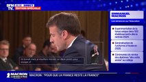 Emmanuel Macron annonce 